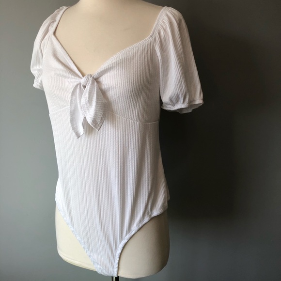 Wild Fable White Body Suit Snap Closure XXL - Picture 2 of 14